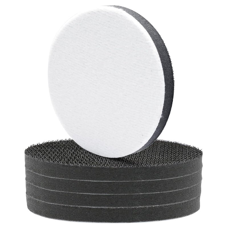 Uenhoy 5 Pack Hook and Loop Soft Foam Buffering Pads 5 Inch (125mm) Sponge Cushion Buffer Backing Pad Soft Interface Pads for 5" Sanding Pad - Image 1